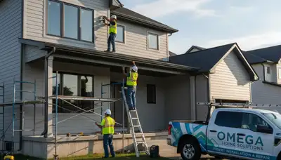 Professional vinyl siding installation on Kansas City, MO home exterior by Next Level Exteriors