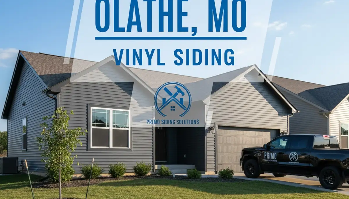 Professional vinyl siding installation on home exterior in Kansas City, MO
