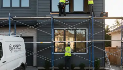 Vinyl siding installation by Next Level Exteriors in Kansas City, MO for a home exterior upgrade